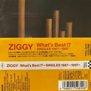 ＺＩＧＧＹ／ＷｈａｔｓＢｅｓｔ！？ 〜SINGLES 1987〜1997- コンプリートシングルコレクション　全12曲　セル版　⑧