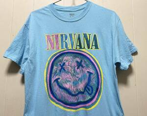 NIRVANAニルバーナNEVERMINDTシャツ M古着 バンド Tロック Tグランジ