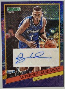 panini 2022-23 dunruss anfernee hardaway /8 アンファニー・ハーダウェイ 8枚限定 サイン 送料無料