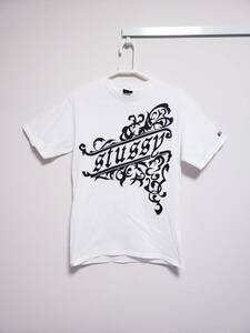 【送料無料】STUSSY ステューシー TOKYO HOT ROD CHAPTER Tシャツ S 白 チャプト限定/ビンテージ 周年Anniversary ローラ ワールドツアー