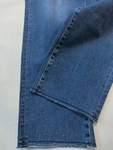 ■23区大きいサイズ44 SLOW DENIMタイトストレートデニムパンツ18,040円■_画像5