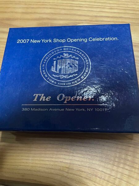 　J.PRESS 限定品　2007 ビンテージ　New York Shop Opening Celebration 新品未使用