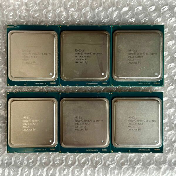 CPU XEON E5-2609V2(6個セット)