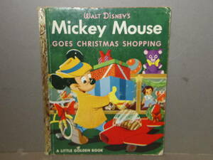 洋書絵本 ミッキーマウス クリスマスショッピングに行く mickey mouse goes christmas shopping
