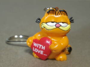 Garfield Garfield PVC figure key holder Heart small BULLYLAND