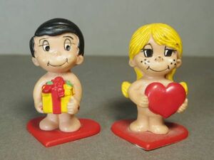 LOVE IS... 男の子と女の子 PVCフィギュア セット アダムとイヴ Schleich