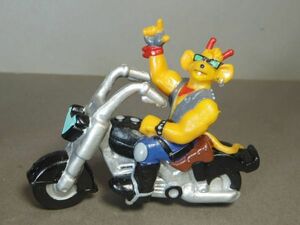 Biker Mice from Mars バイカーマイス スロットル PVCフィギュア with バイク バイカーマウス