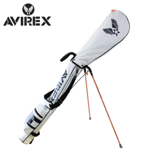 AVIREX GOLF スタンド式 クラブケース AVG3S-BA11 【アビレックス】【セルフスタンド】【WHITE】【SelfStand】