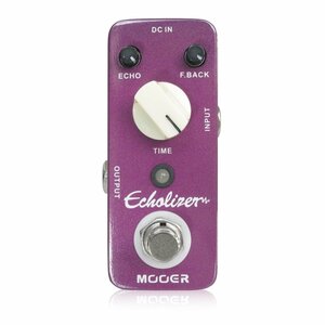 最落無し! Mooer　Echolizer　/ a44115 アナログディレイの特徴を再現した暖かなディレイサウンド！ 　1円