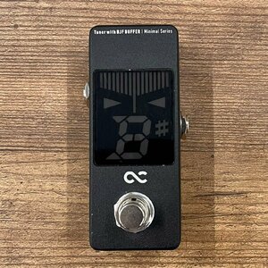 最落無し！One Control Minimal Series Tuner with BJF BUFFER / r44111　KORG製チューナー機能搭載のミニサイズペダルチューナー！　1円