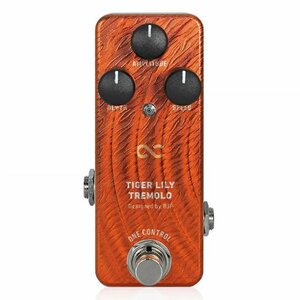 最落無し! One Control　TIGER LILY TREMOLO　/ a44137　現代的でクリアな、高解像度のトーンを両立させたトレモロエフェクト　1円