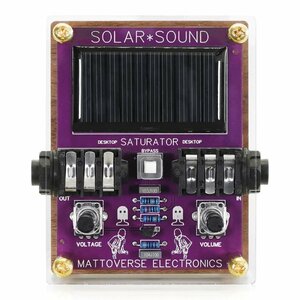 最落無し! Mattoverse Electronics　Solar Sound Desktop Saturator　/ a44266　ローファイサウンドを生み出すサチュレーター　1円