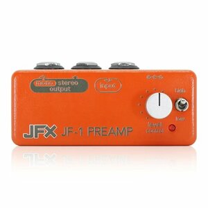 最落無し! JFX Pedals　JF-1 Preamp　/ a44277　伝説のCE-1コーラスペダルのプリアンプセクションをミニサイズ筐体に！ 1円