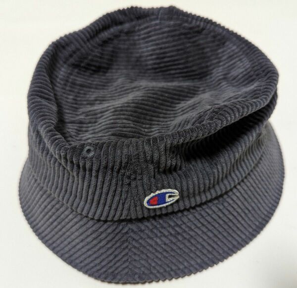 Champion チャンピオンHAT 別注コーディロイハット ネイビー