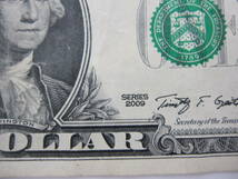 貨幣祭 USドル 紙幣 外貨 合計5ドル 1ドル×5 自宅保管品 ONE DOLLAR ワシントン 外国紙幣 USA_画像8