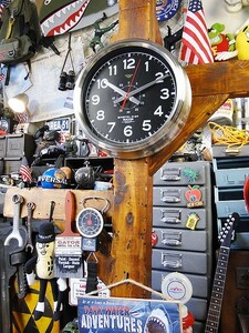  Dulton Bliss toru wall clock black (M size ) America miscellaneous goods american miscellaneous goods 