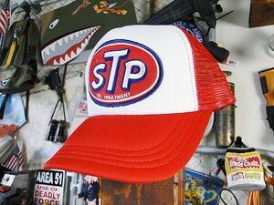  american oil Company mesh cap (STP) America miscellaneous goods american miscellaneous goods hat men's brand stylish popular garage 
