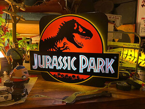  movie [ju lachic park ] Logo 3D light box 