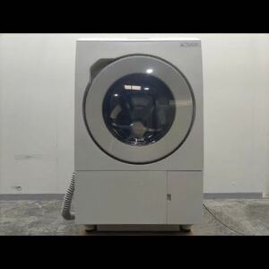 【1円スタート・美品・ドラム式洗濯機】東京発　Panasonic　ドラム式電気洗濯乾燥機　NA-LX127AR　標準洗濯容量12.0kg 2022年製　
