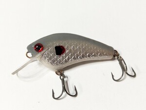 Lazer Lures / レーザー ルアーズ　LZ-1 Crankbaits / LZ-1 フラット サイド クランク　＃Gray Shad　ハンドメイド