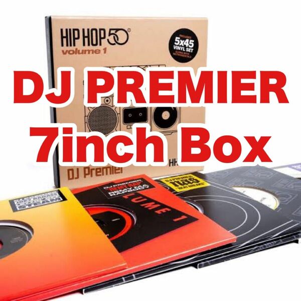 DJ PREMIER / Hip Hop 50 7inch Box Rap45 レコード ヒップホップ DJプレミア完全版 新品