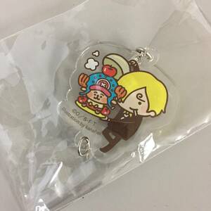 ワンピース YURUTTO アクリルチャーム サンジ＆トニートニー・チョッパー ONE PIECE キーホルダー　【24/0209/0