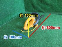 宮城 白石蔵王店 リョービ ヘッジ トリマ HT-3011 刃幅 約 330mm 両刃駆動式 RYOBI 庭木 植木 バリカン 単相 100V ノキログ 東北 中古品_画像2