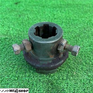 千葉 ① ドッククラッチ トラクター パーツ 部品 アタッチメント PTO カプラ 作業機 ロータリー 接続 取付 中古品 ■2624022450