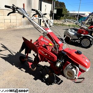 千葉 マメトラ 管理機 MC-403 リコイル ガソリン 4馬力 作業幅 約400㎜ 耕耘 耕うん 耕運機 ニュー利根 中古品 ■ M2624021022