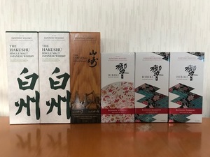 Yamazaki LIMITED EDITION2022 / Hibiki BLOSSOM HARMONY2021, 2023 / Hakushu Всего набор из 6 предметов