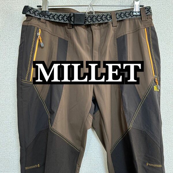 MILLET millet ミレー 登山 ハイキング トレッキング スポーツ アウトドア ロング パンツ ズボン ブラウン