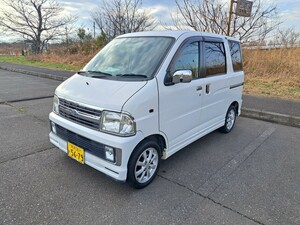 ☆即乗H16 アトレーワゴンカスタムターボGセレ検R7.12ナビ、ETC、コラム4AT☆