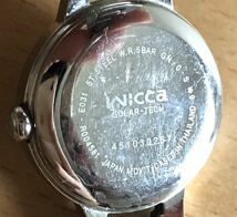 231-0176 CITIZEN シチズン　wicca ウィッカ　レディース腕時計　金属ベルト　ソーラー　E031-R004581 動作確認済み_画像7