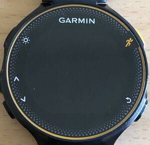 220-0829 GARMIN ガーミン ForeAthlete 235J スマートウォッチ ラバーベルト　電池切れ 動作未確認