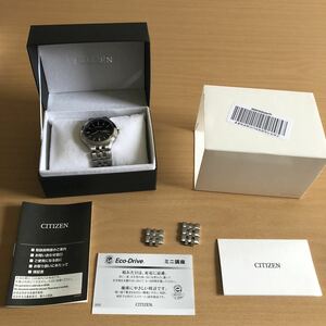 228-0042 CITIZEN シチズン EXCEED エクシード　メンズ腕時計　金属ベルト　電波ソーラー　H100-T018661 動作確認済み