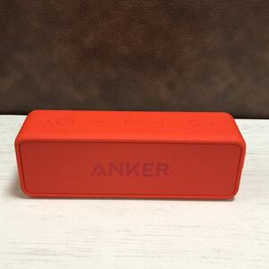 m154-0014 Anker アンカー A3105 SoundCore 2 サウンドコア 2 Bluetooth ポータブル スピーカー オレンジ