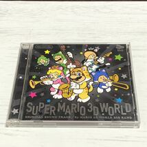 m160-0338 任天堂 スーパーマリオ 3D WORLD オリジナルサウンドトラック CD _画像2