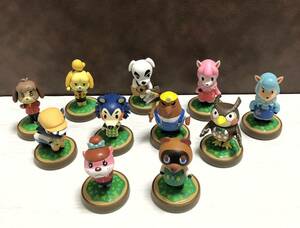 m142-0020 amiibo アミーボ フィギュア どうぶつの森 シャンク しずえ ケント リセットさん リサ たぬきち とたけけ 他