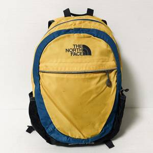 THE NORTH FACE K SMALL DAY PACK ザ・ノースフェイス キッズ スモールデイパック　NMJ07101 リュックサック イエロー　＊DE