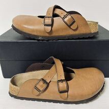 【新品同様】BIRKENSTOCK ビルケンシュトック ビルキー　ローリー　サンダル　レザー　36 23cm ライトブラウン　＊10_画像8