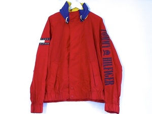 トミーヒルフィガー TOMMY HILFIGER マウンテン　ブルゾン　ナイロン メンズ ・M レッド kz4612204901