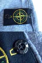 ストーンアイランド STONE ISLAND 長袖Tシャツ　薄手トレーナー　コットン メンズ ・M 杢ライトブルー kz4612204903_画像6