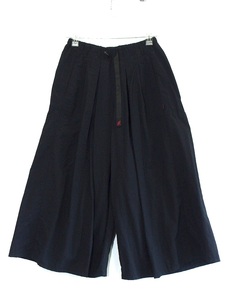  Gramicci GRAMICCI nylon gaucho pants *M black ok4620207572