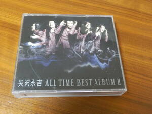 矢沢永吉 CD3枚組ベストアルバム「ALL TIME BEST ALBUM Ⅱ」オールタイムベスト アルバム 2 レンタル落ち 外箱なし 歌詞カードなし
