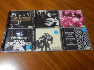 The Birthday CD6枚セット チバユウスケ ROSSO Thee michelle gun elephant BLOOD LOVE AND CIRCUS I'M JUST A DOG TEARDROP STAR BLOWS