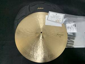 送料無料 美品 2020 Selection SABIAN Artisan Light RIDE 22 VL-22AR/L TN 沼澤尚 セイビアン アルチザン ライト ライド シンバル zil 