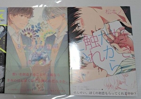 好き、だから触れたい。　松本ノダ　ロマンスの箱庭　伊藤七つ生