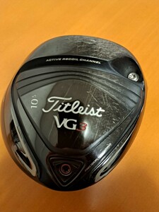 ☆タイトリスト VG3 ドライバー ヘッドのみ 10.5° 美品 TITLEIST 2016モデル☆