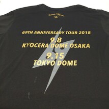 矢沢永吉 グッズ まとめ売り STAY ROCK 69TH ANNIVERSARY TOUR 2018 オリジナルプレート Tシャツ 大判バスタオル DIAMOND MOON ⑤　 S_画像5