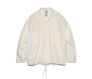 nanamica ナナミカ Cotton Wool Deck Shirt コットンウールデッキシャツ SUGF357 2023AW　XS